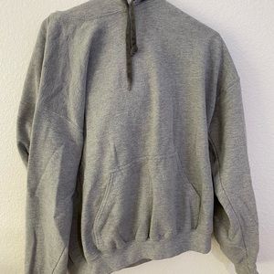 grey hoodie!